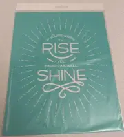 NEW “You Might As Well Shine” Chalk Couture Chalk Transfer Stencil Size B RET