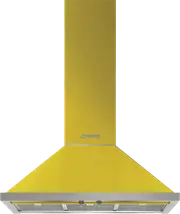 Smeg 90CM PORTOFINO R/HOOD LED LIGHTS YELLOW
