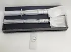 Luna Flame Servers Large Salad Forks Handcrafted Recycled Aluminum Canada