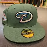 New Era Diamondbacks HCE Peacock Pack Fitted Green 7 3/8