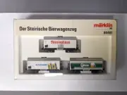 Marklin #84401 The Styrian H.O. Beer Car Set Original Box C-10