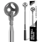 9Ft/12Ft/16.3Ft/20Ft Golf Ball Retriever for Water Telescopic, Stainless Stee...