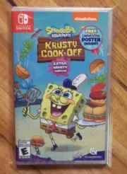 Spongebob Krusty Cook-Off Extra Krusty Edition Nintendo Switch New