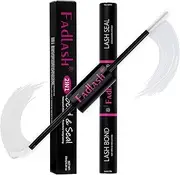 Lash Bond and Seal 10ML Bond and Seal Lash Glue for Individual Lashes Super Strong Hold 48-72 Hours Cluster Lash Glue Waterproof DIY Eyelash Extension Kit Self Application at Home