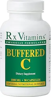 Rx Vitamins Buffered C Dietary Supplement 500 mg, 90 Capsules