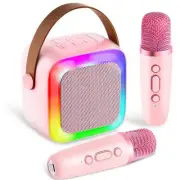 Anliuanliu Kids Karaoke Machine for Adults Mini Portable Karaoke Bluetooth Sp...