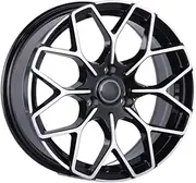 15 16 17 Inch Staggered Alloy Wheel Rims 3x112 & 4x100 PCD Gloss Black - Compatible with Smart Fortwo 451 453, Mercedes-Benz Bbs(4x100,17in.)