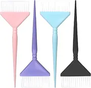 Kootinn Classic Hair Dye Brush Set: 4 Multi-Use Tint Brushes for Salon-Quality Coloring - Perfect for Highlights, Balayage, and More