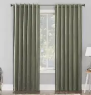 Sun Zero Blackout Amherst Velvet Thermal Back Tab Curtain Panel 50" W x 84" L