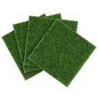 Artificial Grass Lawn Fake for Crafts Outdoor Rug Doll House Green Rugs