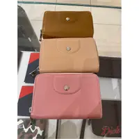 在飛比找蝦皮購物優惠-【歐洲outlet正品】LONGCHAMP 小羊皮 中夾