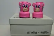 Jeremy Scott Mini Melissa Monkey Boots Pink USA Size 6/7