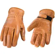 Tattoo Bird Ladies Light Brown Gloves