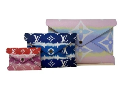 NEW Louis Vuitton Pochette Set Kirigami Escale Tie-Dye Giant Monogram