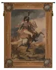 Cavalier de la Garde Imperiale by Theodore Gericault French Tapestry- 58x44 inch