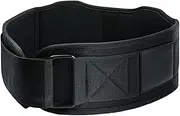 Back Support Weight Lifting Belt - Adjustable Gym Workout Waistband | Gym Fitness Strength Training Waistband for Squats, Lunges, Deadlift, Thrusters