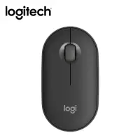 在飛比找momo購物網優惠-【Logitech 羅技】M350S 鵝卵石無線滑鼠-石墨灰