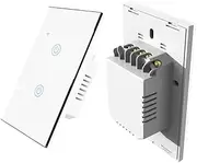 WiFi Panel Switch Home Switch Panel Indicator Light Tempered Glass Panel Light Switch Work with App Wall Switch