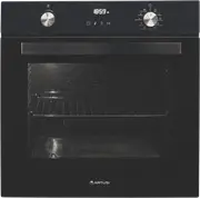 ARTUSI 60cm Built In Pyrolytic Oven Black Glass