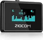 ZIOCOM 30 Pin Bluetooth Adapter Receiver for Bose iPod SoundDock and Other 30 pin Dock Speakers, Unique LCD Display, Built-in Battery, Support 2 Devices Simultaneously(Not for Car)