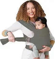 Lalabu The Simple Wrap Baby Wraps Carrier - Stylish Baby Sling Carrier for Newborns & Toddlers 13-28 lbs. Safety Tested, Easy-to-Use, Ergonomic, & Comfortable - Fern