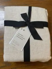 West Elm European Flax Linen Duvet Cover, Natural Flax
