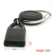 20Pcs Protective Cover Lighter Holder with Retractable Keychain Lighter Case Lig