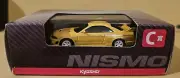 KYOSHO - NISSAN SKYLINE GTR R33 NISMO 400R [YELLOW] NEAR MINT VHTF BOX GOOD 1:64