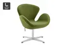 Matt Blatt Arne Jacobsen Height Adjustable Swan Chair Premium Replica (Moss