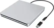 External CD DVD Drive NOLYTH USB 3.0 Type-C Slot CD DVD Burner Player Portable D