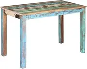 Dining Table Solid Reclaimed Wood 115x60x76 cm Rustic Furniture Home Decor