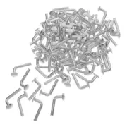 100 Pcs Pallet Racking 100pcs Bolts Galvanized Pin Buckle Clips Universal