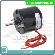 New A/C Blower Motor 12 Volts 2 Speed 2 Wire CCW With Shaft 1/4