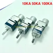 ORIGINAL RK27 27 Type Dual 10K 50K 100K Potentiometer with MOTOR NEW