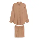 [The Andamane] The Andamane Elastic-waist Shorts S BROWN