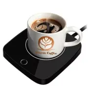 Coffee Cup Warmer for Desk, Smart Coffee Mug Warmer for Desk Home Office Black