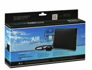 Innotech LumbAIRPlus Portable Backrest Inflatable Lumbar Support Cushion, Black
