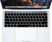Keyboard Skin Cover for Touch Bar MacBook Pro 13 (A2159 A1706 A German Language