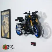 LEGO Yamaha Wall Mount - MT-10 SP Technic - 42159 - Gecko Bricks