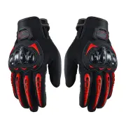 Pair Touchscreen Motorcycle Gloves Full Finger Touch Screen Sport Riding Bike Bicycle Cycling Racing Gloves