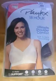 Playtex 18 Hour Ultimate Shoulder Comfort Wireless Bra 38DD Style 4693 NEW