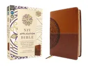 NIV Application Bible, Leathersoft, Brown, Red Letter, Comfort Print: Bringing t