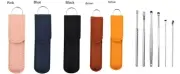Innovative Spring Ear Wax Cleaner Tool 6Pcs Set With Storage Bag For Unisex AU
