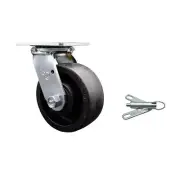 5 Inch SS Glass Filled Nylon Swivel Caster with Ball Bearing and Swivel Lock SCC
