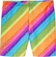 [City Threads] Girls' 100% Cotton Bike Shorts for Sports, School Uniform Under Skirts Made in USA