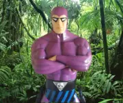 THE PHANTOM life size statue rare Classic comic book Heroe bust figure Maquette