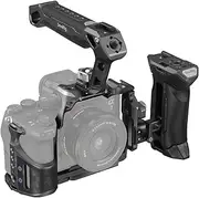 SmallRig A7 IV Cage with Top Handle, Cable Clamp and Side Handgrip, Advanced Kit for Sony Alpha 7R V/Alpha 7 IV/Alpha 7S III - 3710