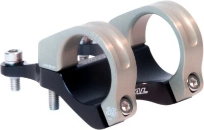 Renthal Integra35 50mm Offset 0mm Rise Handlebar Stem (STM115-BKAG)