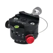 DH-60 Panoramic Ball Head Indexing Rotator HDR Tripod Head for DSLR Camera G3H9
