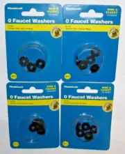 24pc PlumbCraft 4 x 6-Piece Assortment Flat Faucet Washer Size 0